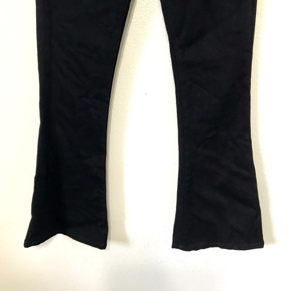 L'AGENCE Flare Low Rise Flare Jeans Noir size 29 - Picture 4 of 10